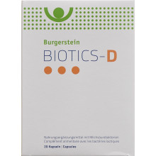 BURGERSTEIN Biotics-D caps blist 20 pce