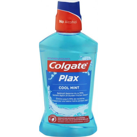 COLGATE PLAX total rinçage dentaire Cool Mint 500 ml