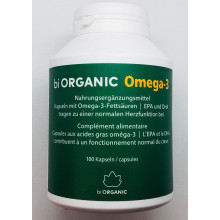 BIORGANIC Omega-3 caps français/allemand bte 100 pce
