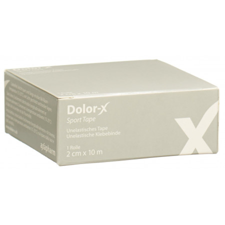DOLOR-X Sport Tape 2cm x 10m blanc