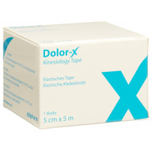 DOLOR-X Kinesiology Tape 5cm x 5m bleu