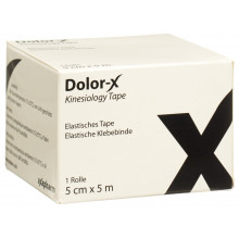 DOLOR-X Kinesiology Tape 5cm x 5m noir