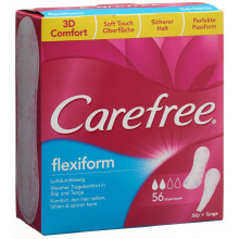 CAREFREE Flexi Form White 56 pce