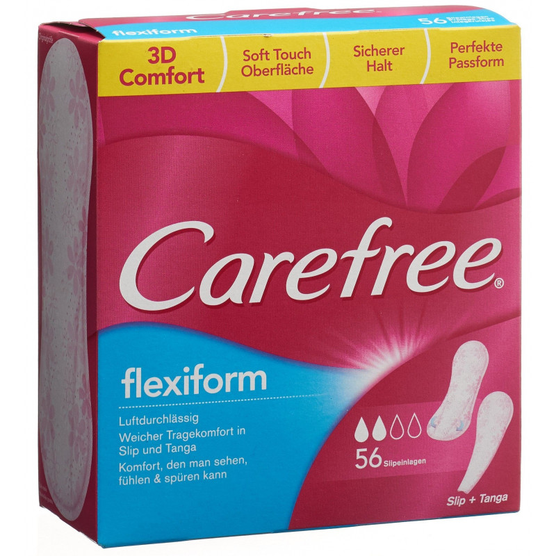 CAREFREE Flexi Form White 56 pce