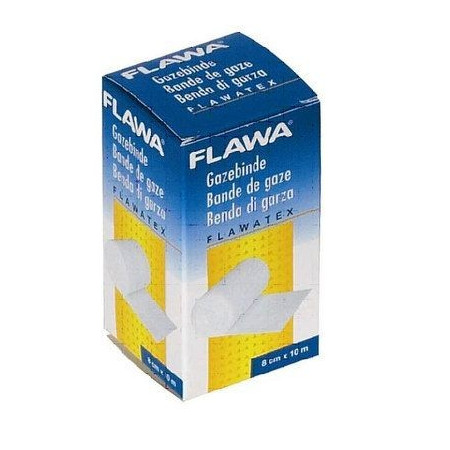 FLAWA FLAWATEX bande gaze boîte 10mx8cm