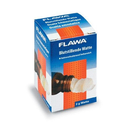 FLAWA ouate hémostatique stérilisé verre 2 g