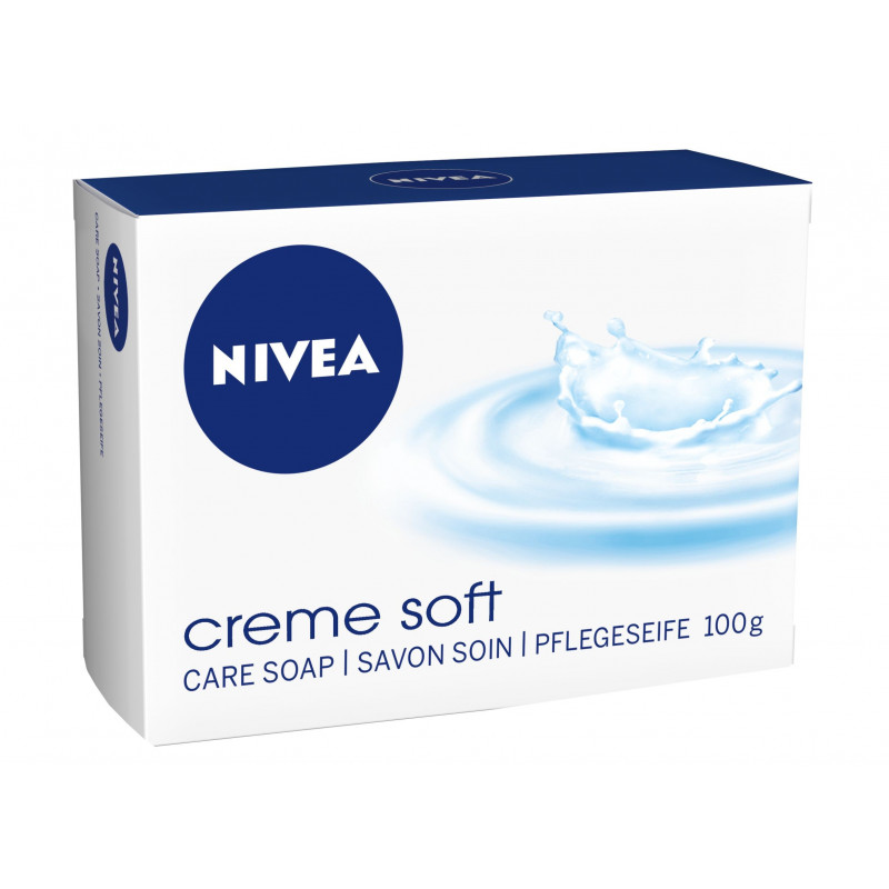 NIVEA crème savon creme soft duo 2 x 100 g