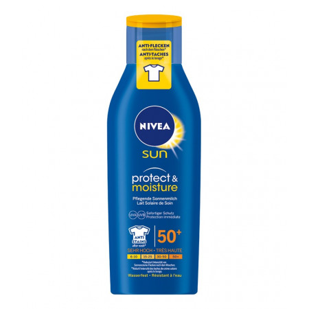 NIVEA SUN Protect & Moisture lait solaire de soin FPS 50+ 200 ml