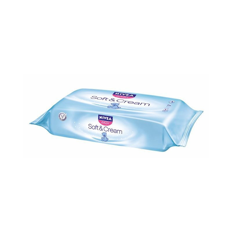 NIVEA BABY lingette soft&cream refill 63 pce