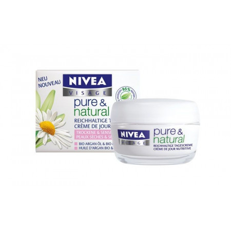 NIVEA VISAGE Pure&Nat crème jour 50 ml