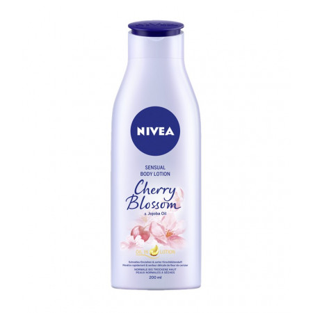 NIVEA Sensual Body Lotion Cherry Blossom & Jojoba Oil 200 ml