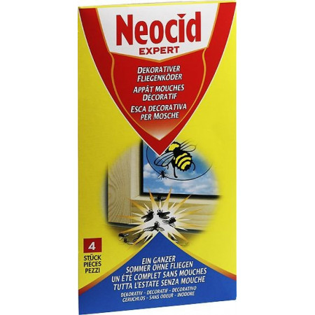 NEOCID EXPERT appât mouches décoratif 4 pce