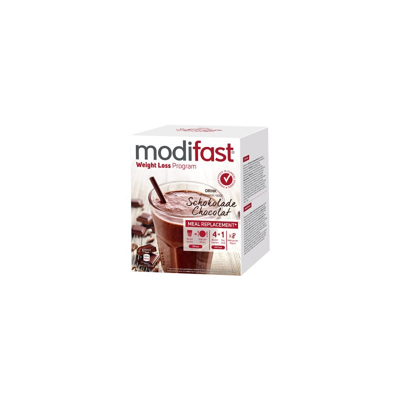 MODIFAST programme drink chocolat, 8x55g