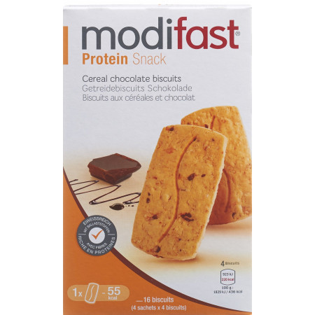 MODIFAST protein snack biscuits céréale chocolat, 200g