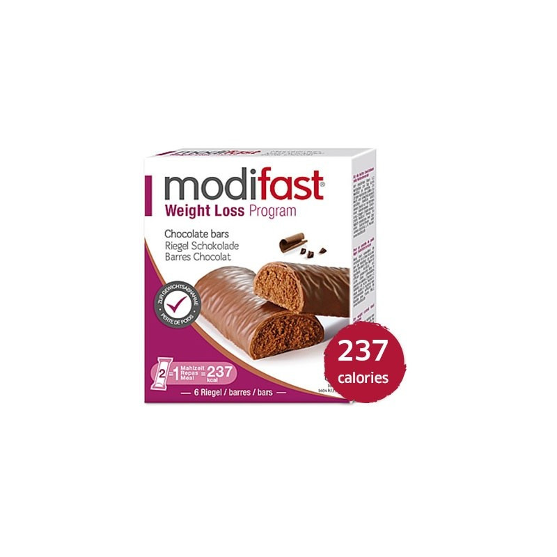 MODIFAST programme barre chocolat, 6x31g