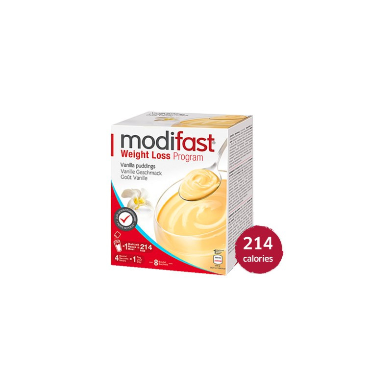 MODIFAST programme crème vanille, 8x55g