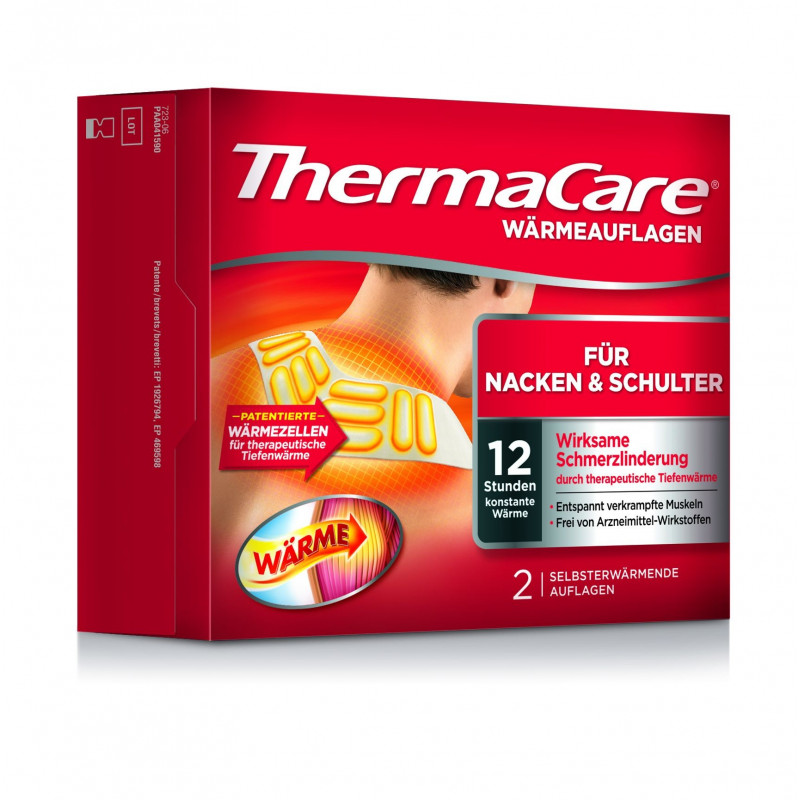 THERMACARE compresses cou épaules bras 2 pce