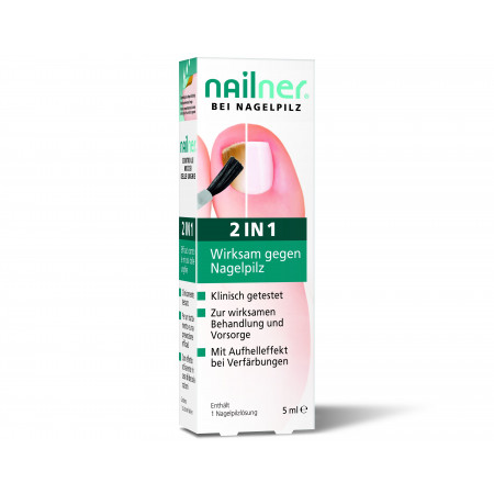NAILNER solution contre mycoses des ongles 2 en 1 5ml