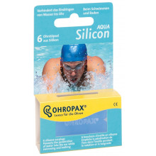 OHROPAX Silicon Aqua 6 pce