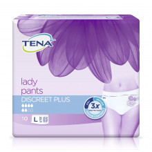 TENA Lady Pants Discreet Plus Large 10 pièces