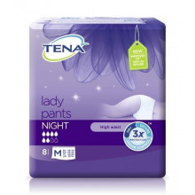 TENA Lady Pants Night M 8 pièces