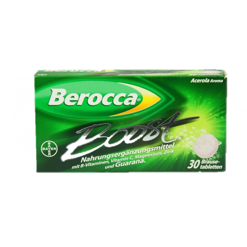 BEROCCA Boost comprimés effervescents 30 pce