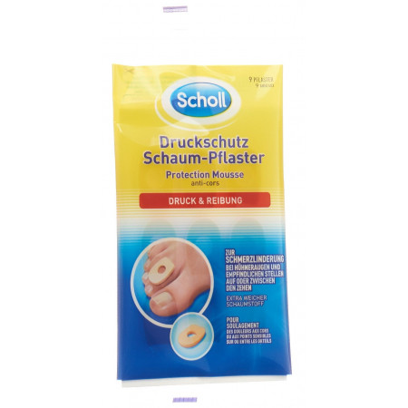 SCHOLL (IP) protection mousse anti cors sach 9 pce