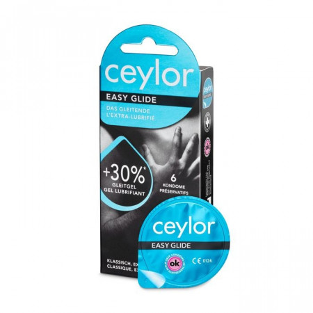 CEYLOR préservatif Easy Glide 6 pce