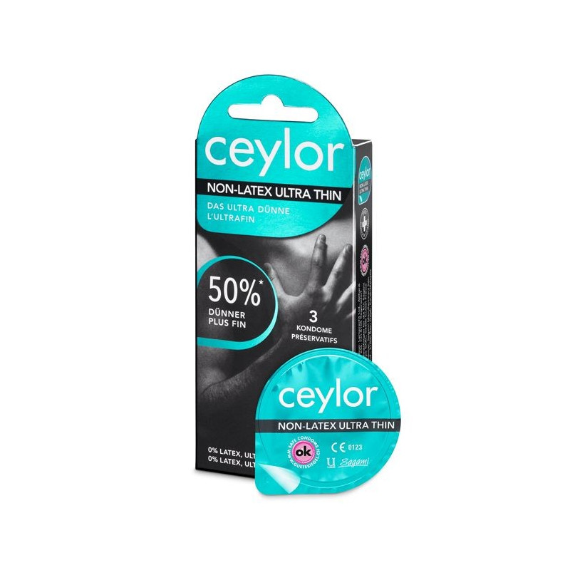 CEYLOR préservatif Non-Latex Ultra Thin 6 pce