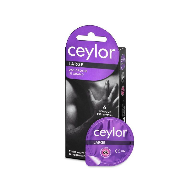 CEYLOR préservatif Large 6 pce