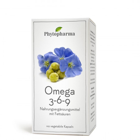 PHYTOPHARMA omega 3-6-9 caps 110 pce