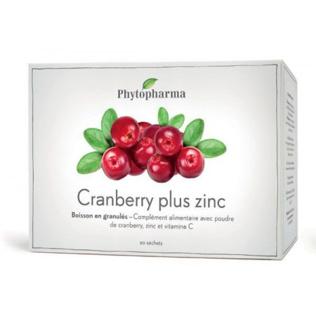 PHYTOPHARMA cranberry plus zinc sach 20 pce