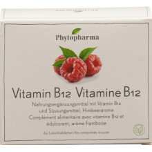 PHYTOPHARMA Vitamine B12 cpr sucer bte 60 pce
