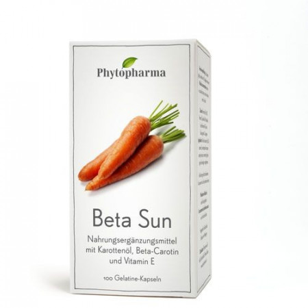 PHYTOPHARMA Beta Sun caps 100 pce