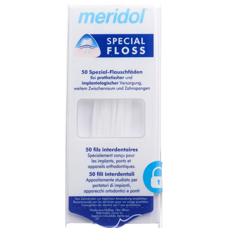 MERIDOL fil dentaire spécial 50 pce