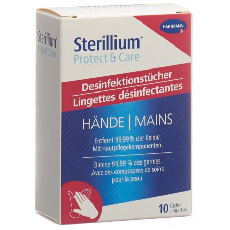 STERILLIUM Protect&Care Tiss 10 pce