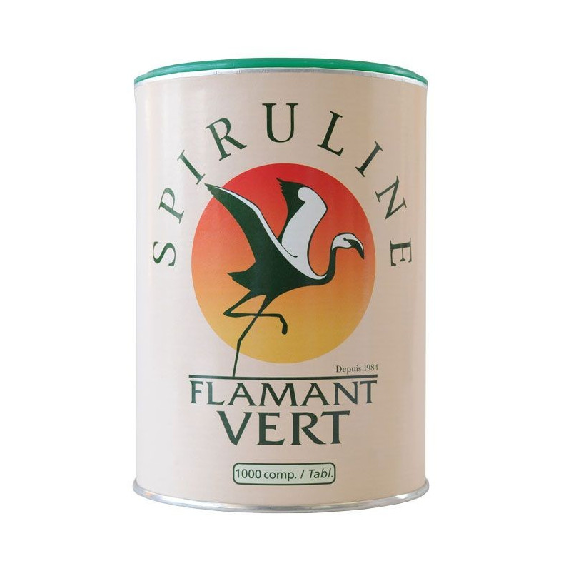 SPIRULINE Flamant Vert cpr 500 mg 1000 pce