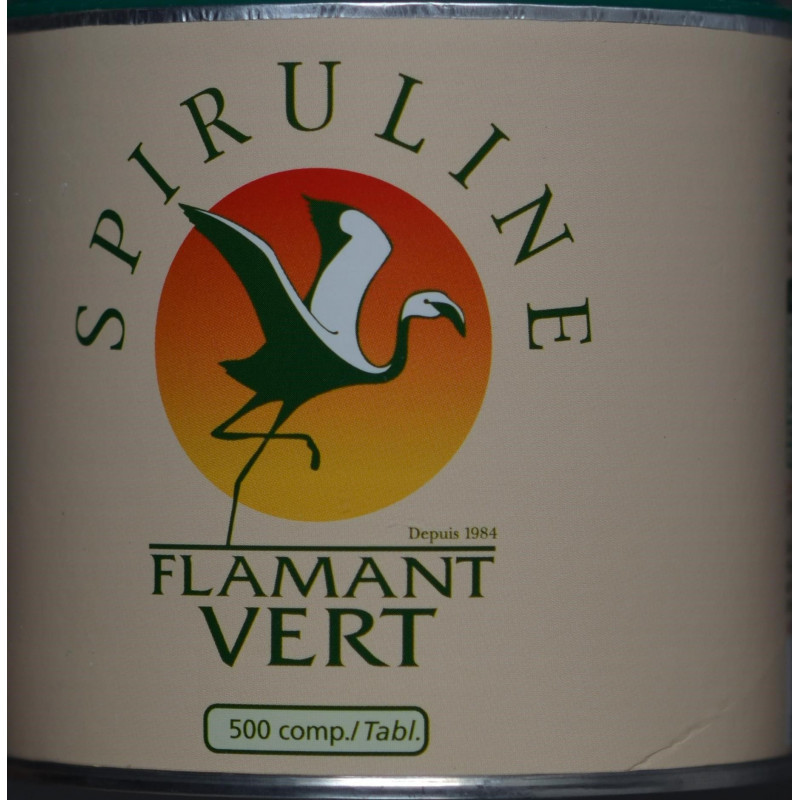 SPIRULINE Flamant Vert bio cpr 500 mg 500 pce