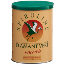 SPIRULINE Flamant Vert + acerola (vitamine C) cpr 500 mg 300 pce