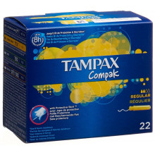 TAMPAX tampons Compak Regular 22 pce