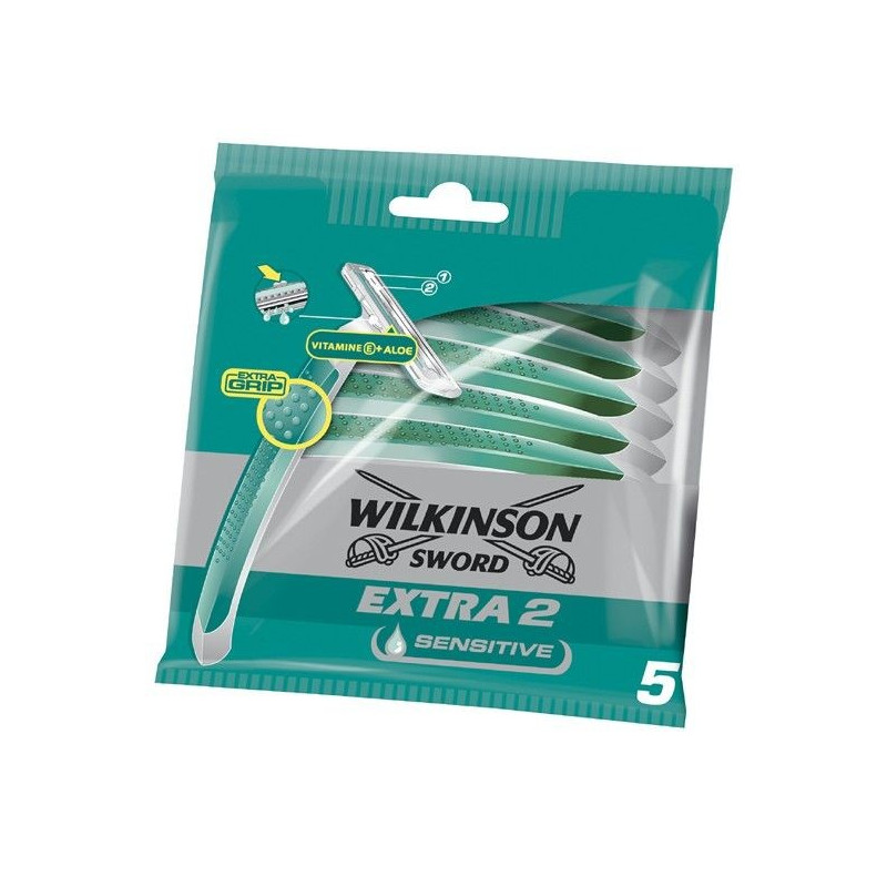 WILKINSON Extra 2 Sensitive 5 pièces