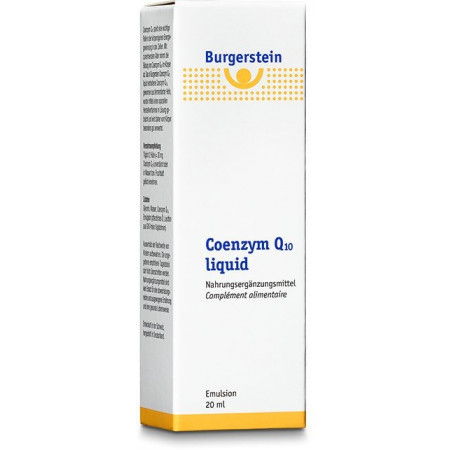BURGERSTEIN Coenzyme Q10 liq 20 ml