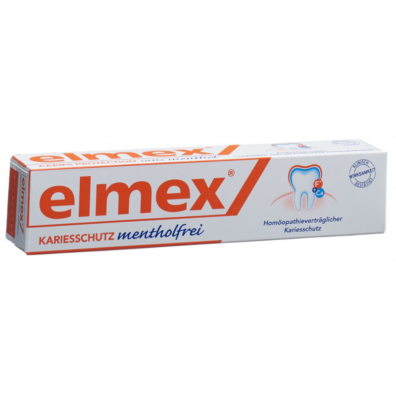 ELMEX sans menthol dentifrice tb 75 ml