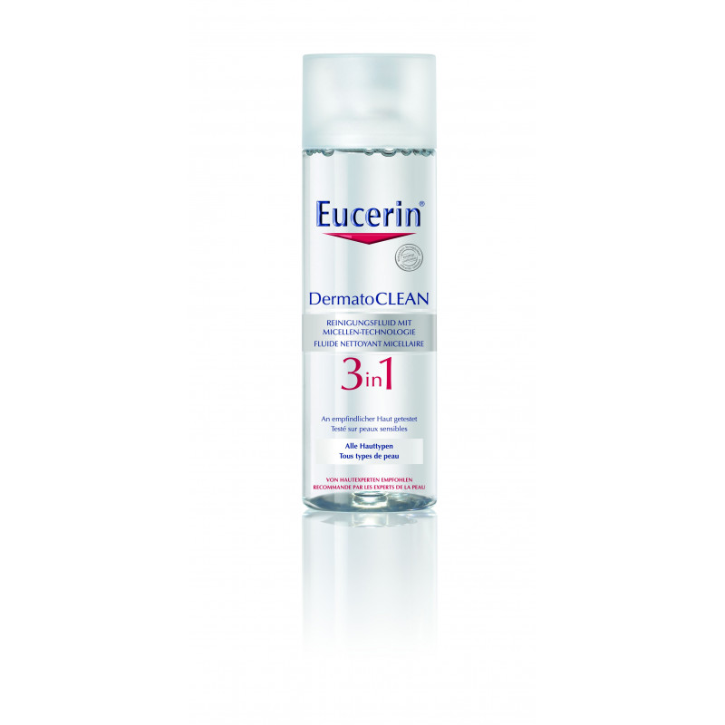EUCERIN Fluide nettoyant micellaire 3en1 EUCERIN DermatoCLEAN 400 ml