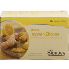 SIDROGA Wellness gingembre-citron 20 pce