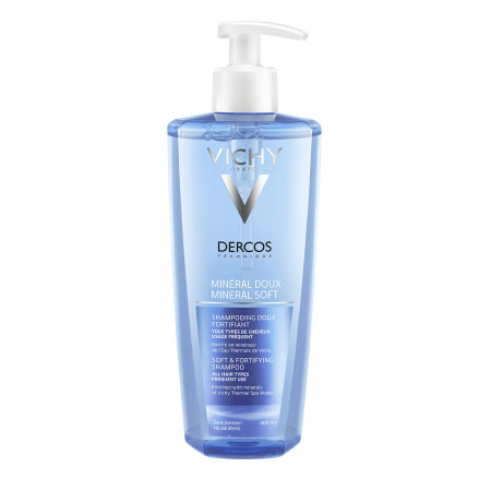 VICHY DERCOS Shampoing minéral doux - Cheveux normaux 400 ml