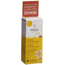 WELEDA EDELWEISS Crème Solaire Visage SPF 30 50 ml