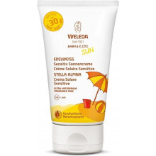WELEDA EDELWEISS Crème Solaire Sensitive SPF 30 150 ml