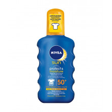 NIVEA Sun Protect & Moisture spray solaire de soin FPS 50+ 200 ml