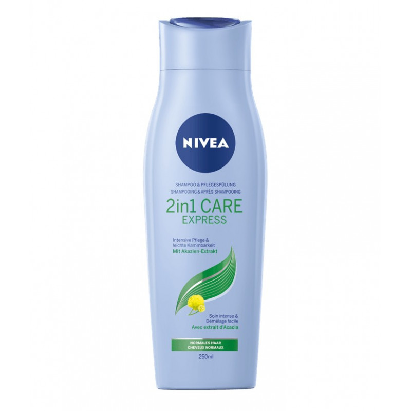 NIVEA Hair Care 2in1 Care Express shampooing de soin 250 ml